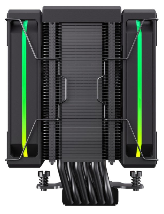 Gamemax  Cpu Air Cooler  Sigma 620 Lcd  Black