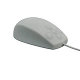 Mcl-Samar Ratón Optique Étanche Silicona - Blanco