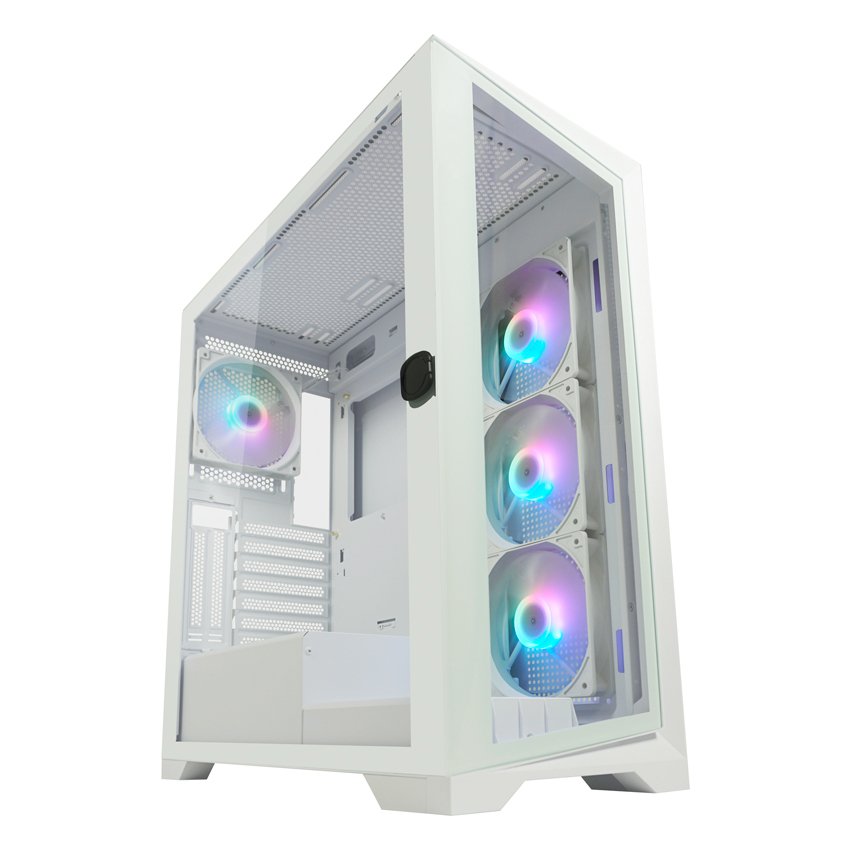 Caja Pc Lc-Power Lc-7041b-On  Blanco