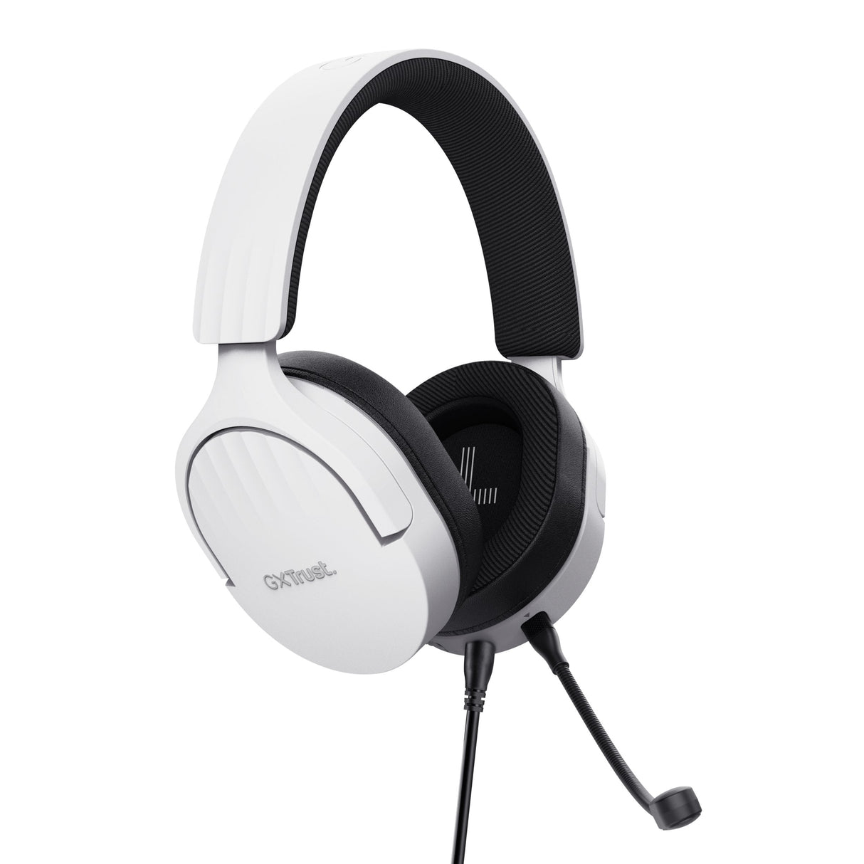 Auriculares Gaming Con Micrófono Trust Gaming Gxt 489 Fayzo Jack 3.5 Blancos
