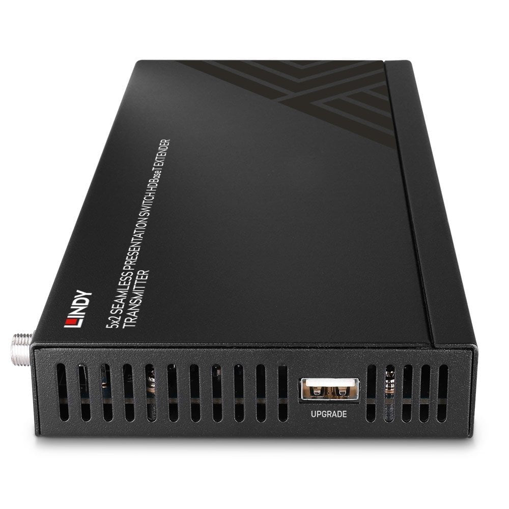 Lindy 38338 Extensor Audio/Video Transmisor De Señales Av  Hdmi Dp Typ-C Inegro