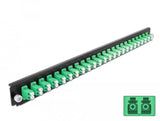 19? Lwl Spleissbox Frontblende 24 Port Lc Duplex Grün