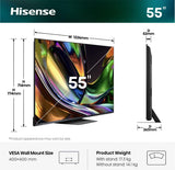 Hisense 55ur8ds Rgb Miniled (Null Cm (Null Zoll)) 55ur8ds