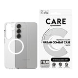 EAN 5715685017001 - PanzerGlass CARE™ by ® Urban Combat Case Transparent w. White Qi Compatible Samsung Galaxy S25+ funda par imagen 2