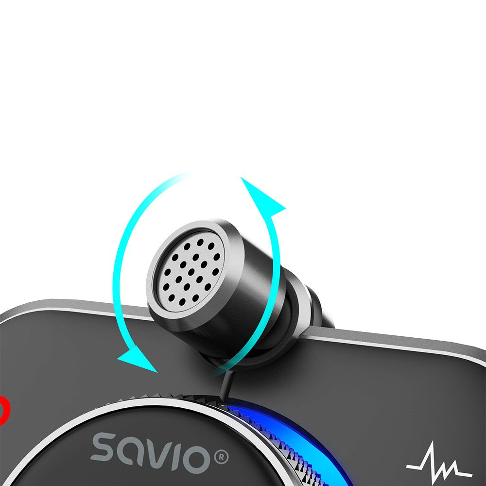 EAN 5901986047810 - Savio TR-14 Transmiter FM z Bluetooth i ładowarką PD 87,6 - 107,9 MHz Bluetooth/USB Negro imagen 7