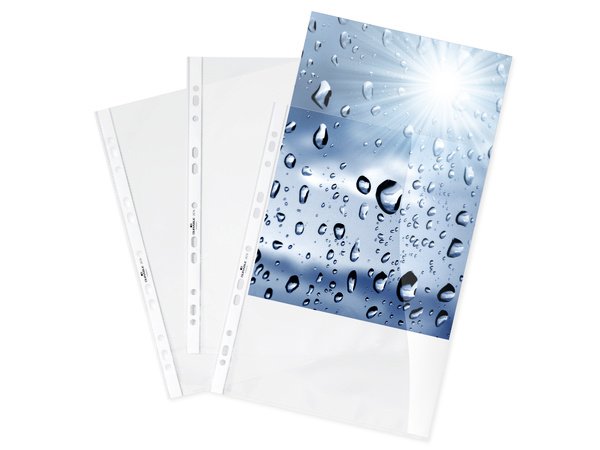Fundas Para Folletos Durable A4 Premium 0,08 Mm 100 Piezas Transparenteee