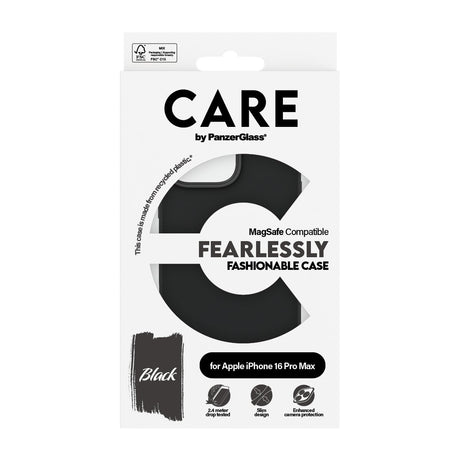 EAN 5715685004452 - PanzerGlass CARE™ by ® Case Black w. MagSafe iPhone 16 Pro Max funda para teléfono móvil Negro imagen 3