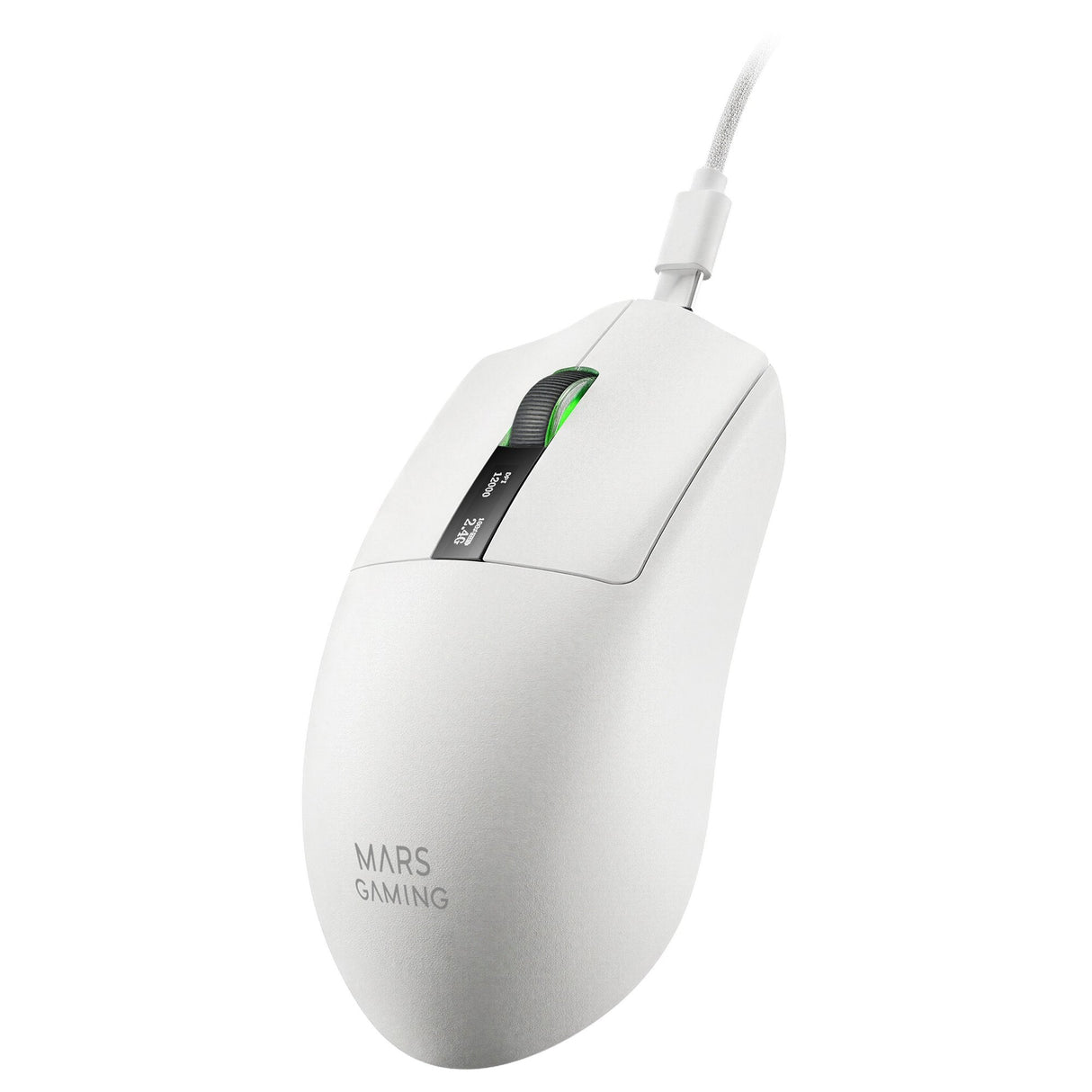 Ratón Gaming Inalámbrico Mars Gaming Mmw-Elite Batería Recargable Hasta 20000 Dpi Blanco