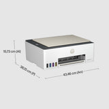 Impresora Multifunción Tinta Hp Smart Tank 5107 Smart Tank 5106 Y 5108 Color Con Depósito De Tinta Recargable Wi Fi Blanco