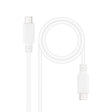 EAN 8433281014466 - Nanocable 10.01.2301-L150-W cable USB USB 2.0 1,5 m USB C imagen 1