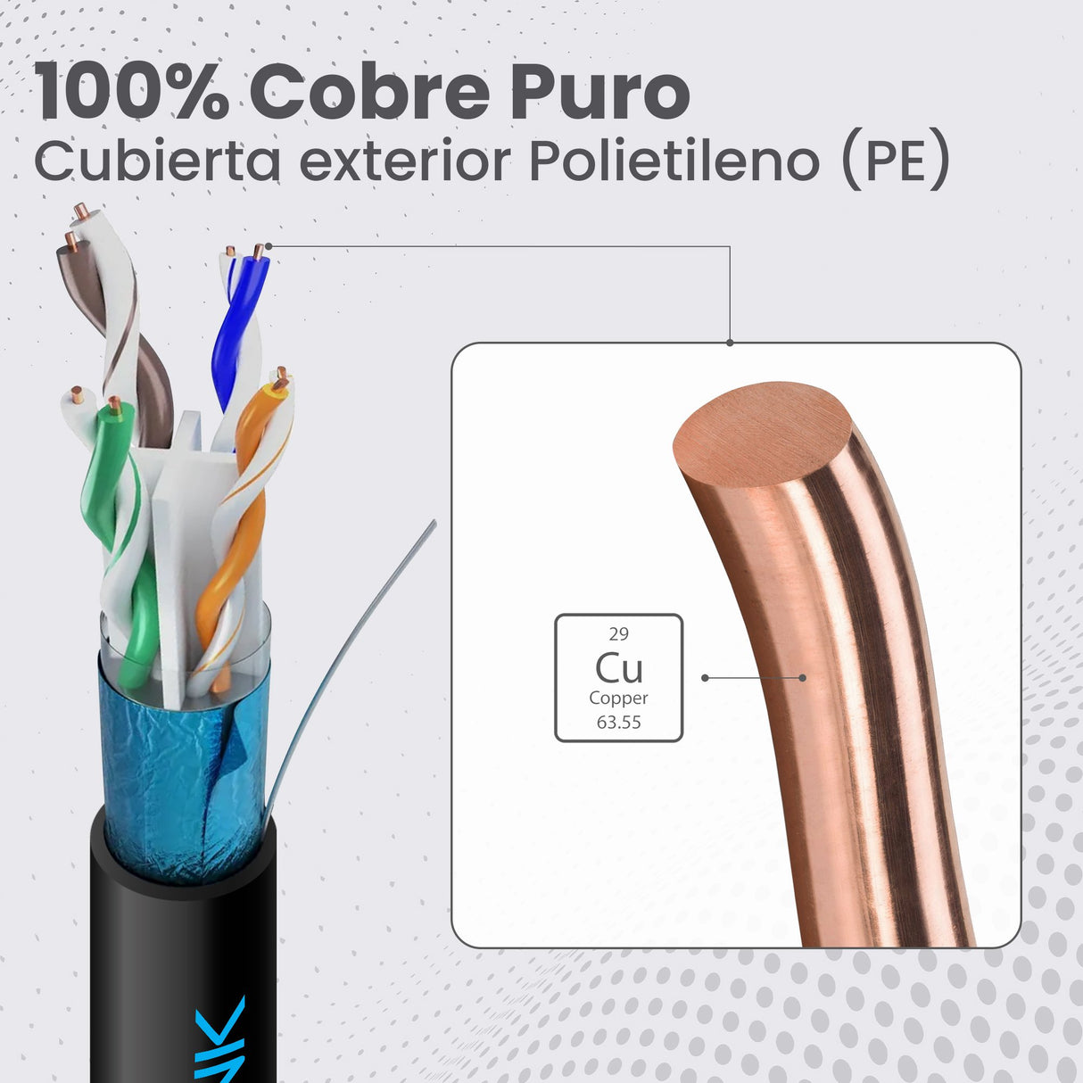 EAN 5903148917108 - Extralink EX.17108 cable de red Negro F/UTP (FTP) imagen 4