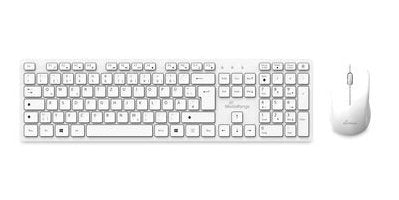 EAN 4260664878810 - MediaRange MROS278 teclado Ratón incluido Hogar / Oficina USB QWERTZ Alemán Blanco imagen 1