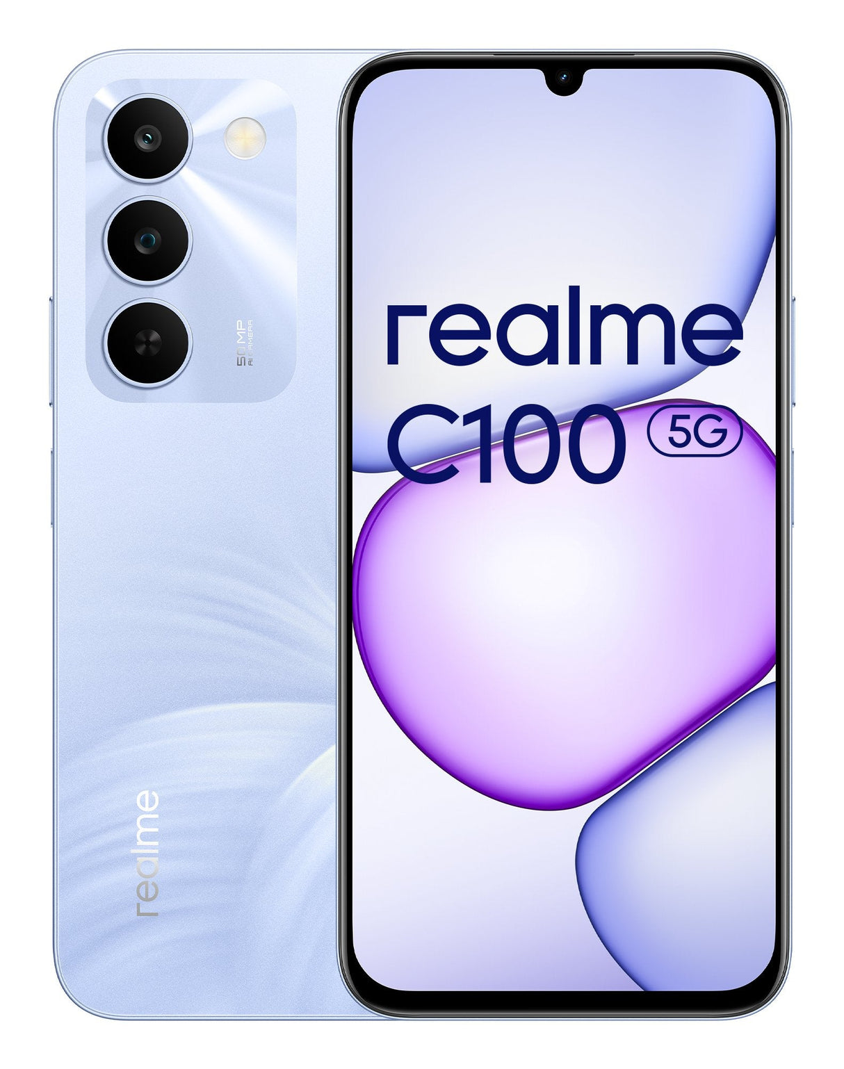 Realme C100 4+128gb 6.8" Blooming Purple Ds Ita