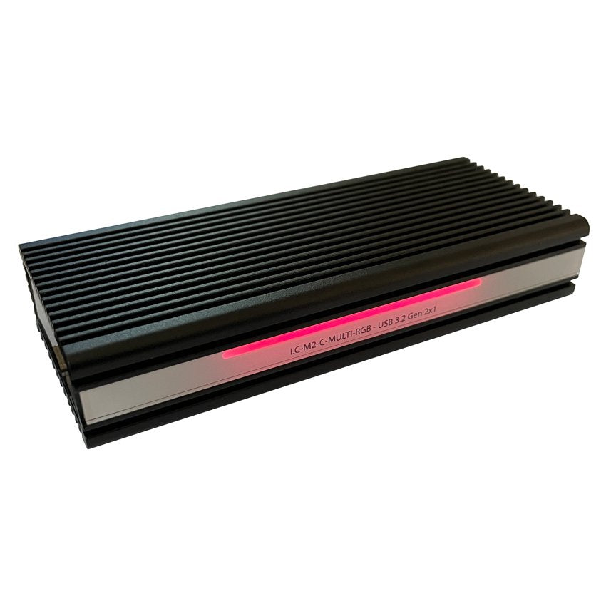 EAN 4260070129735 - LC-Power LC-M2-C-MULTI-RGB caja para disco duro externo Caja externa para unidad de estado sólido (SSD) A imagen 12