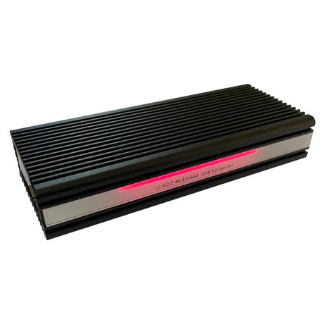EAN 4260070129735 - LC-Power LC-M2-C-MULTI-RGB caja para disco duro externo Caja externa para unidad de estado sólido (SSD) A imagen 12