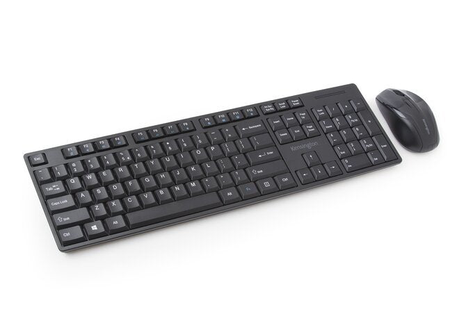 Kensington Conjunto De Raton Y Teclado Inalambricos Pro Fit, Español, Negro, 3 Años