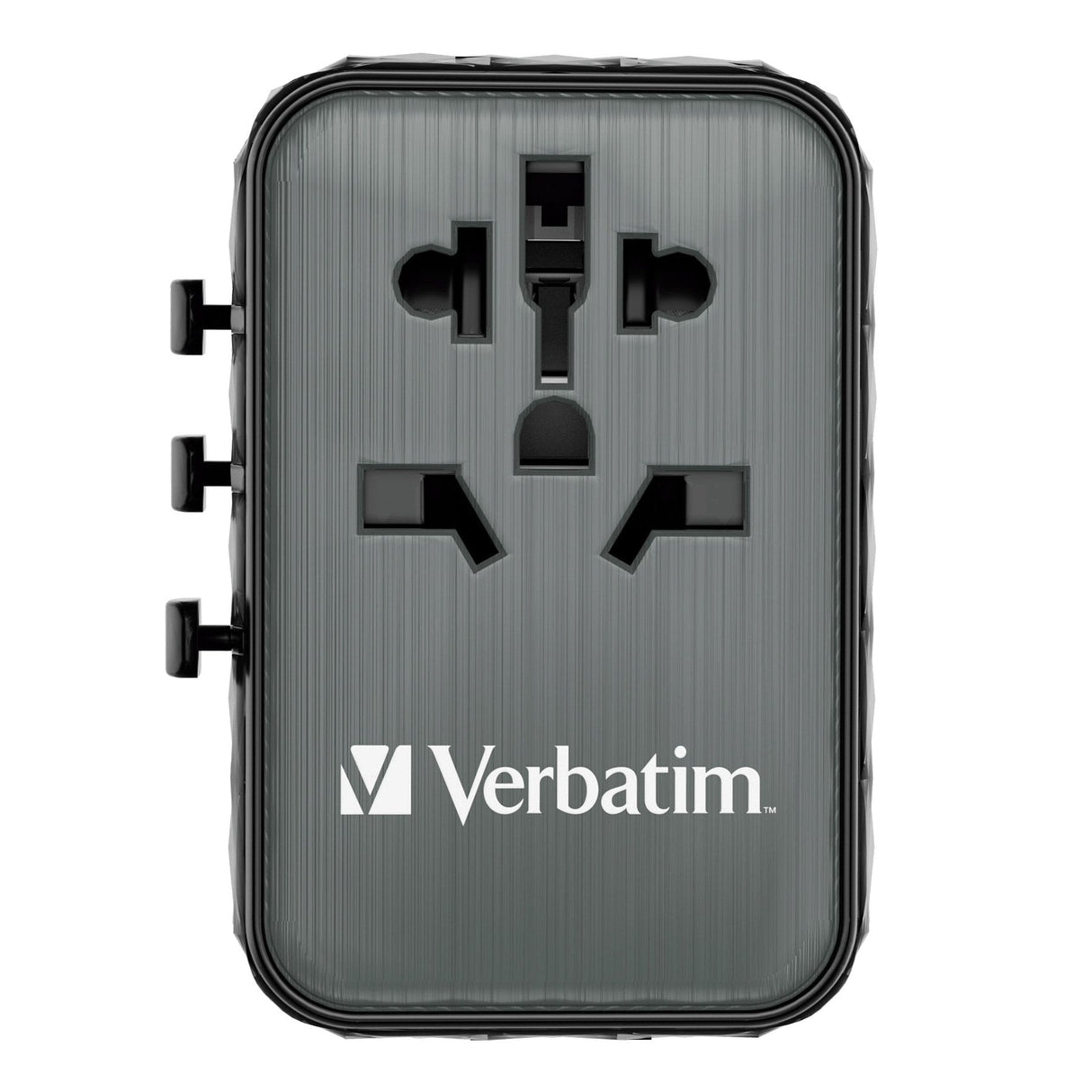 Cargador De Pared Universal Verbatim Uta-05 Gan Iii Toma De Corriente Universal 2xusb Tipo-C 2xusb 65w