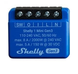 Shelly Plus 1 Mini Gen3, Relé Azul