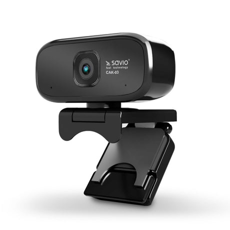 EAN 5901986046516 - Savio CAK-03 - Webcam - farve - 1280 x 720 - audio - USB - AVI cámara web 2000000 MP 0 x 0 Pixeles USB 2. imagen 3