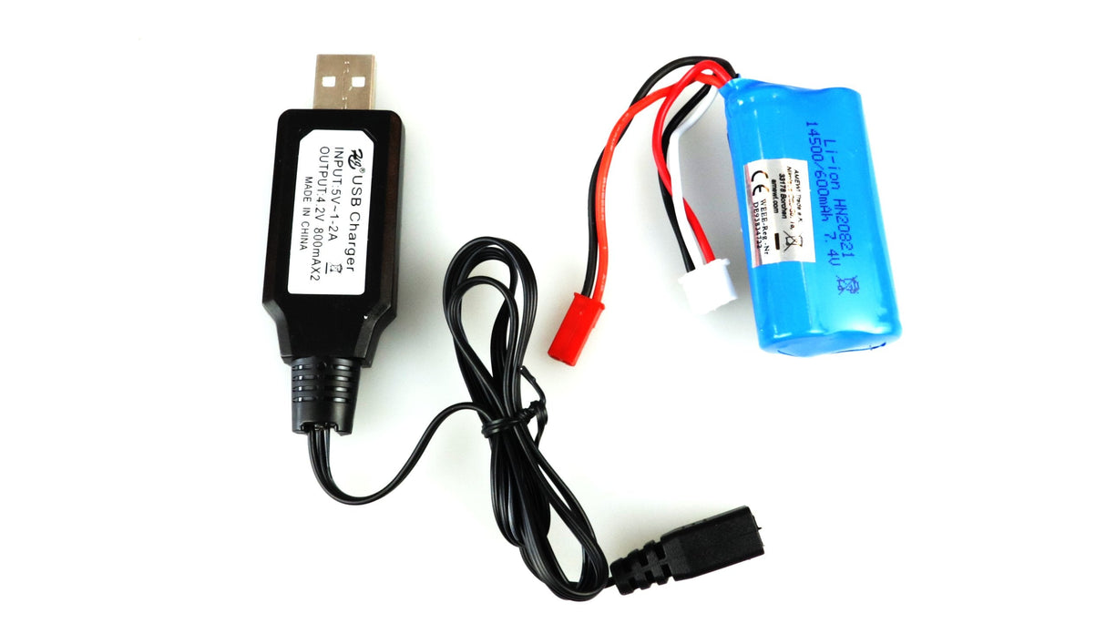 Amewi Rc Baumelle Planierraupe Li-Ion Akku 600mah Amarillo/8+