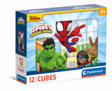 Puzzle Cubo Spidey And His Amazing Friends Marvel 12pzs
