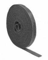 Delock Cinta De Velcro En Rollo L 10 M X B 15 Mm Negro
