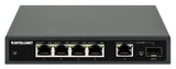 EAN 0766623561822 - Intellinet 561822 switch Gigabit Ethernet (10/100/1000) Energía sobre Ethernet (PoE) Negro imagen 3
