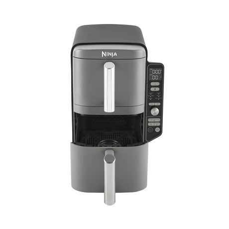 EAN 0622356280822 - Ninja SL400EU freidora Doble 9,5 L 2470 W Freidora de aire caliente Negro, Gris imagen 6