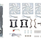 Cooler Master Masterliquid 360l Core Argb White Carcasa Del Ordenador, Procesador Kit De Refrigeración Líquida 12 Cm Blanco