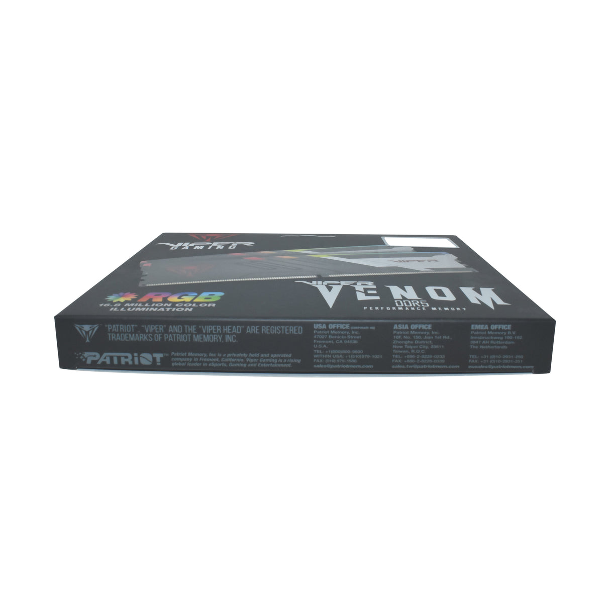 EAN 4711378423594 - Patriot Memory Viper Venom RGB PVVR532G660C34K módulo de memoria 32 GB 2 x 16 GB DDR5 imagen 43
