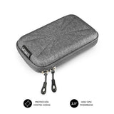 Funda Subblim Hdd Business Grey Para Disco De 2.5'/6.35cm Exterior Rígido Interior Acolchado Bandas Elásticas
