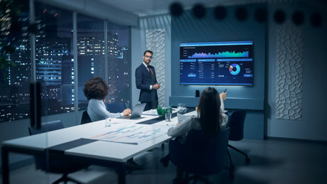 EAN 0858323007080 - Avocor AVK-5510 pantalla de señalización 139,7 cm (55") LED Wifi 450 cd / m² 4K Ultra HD Procesador incor imagen 1