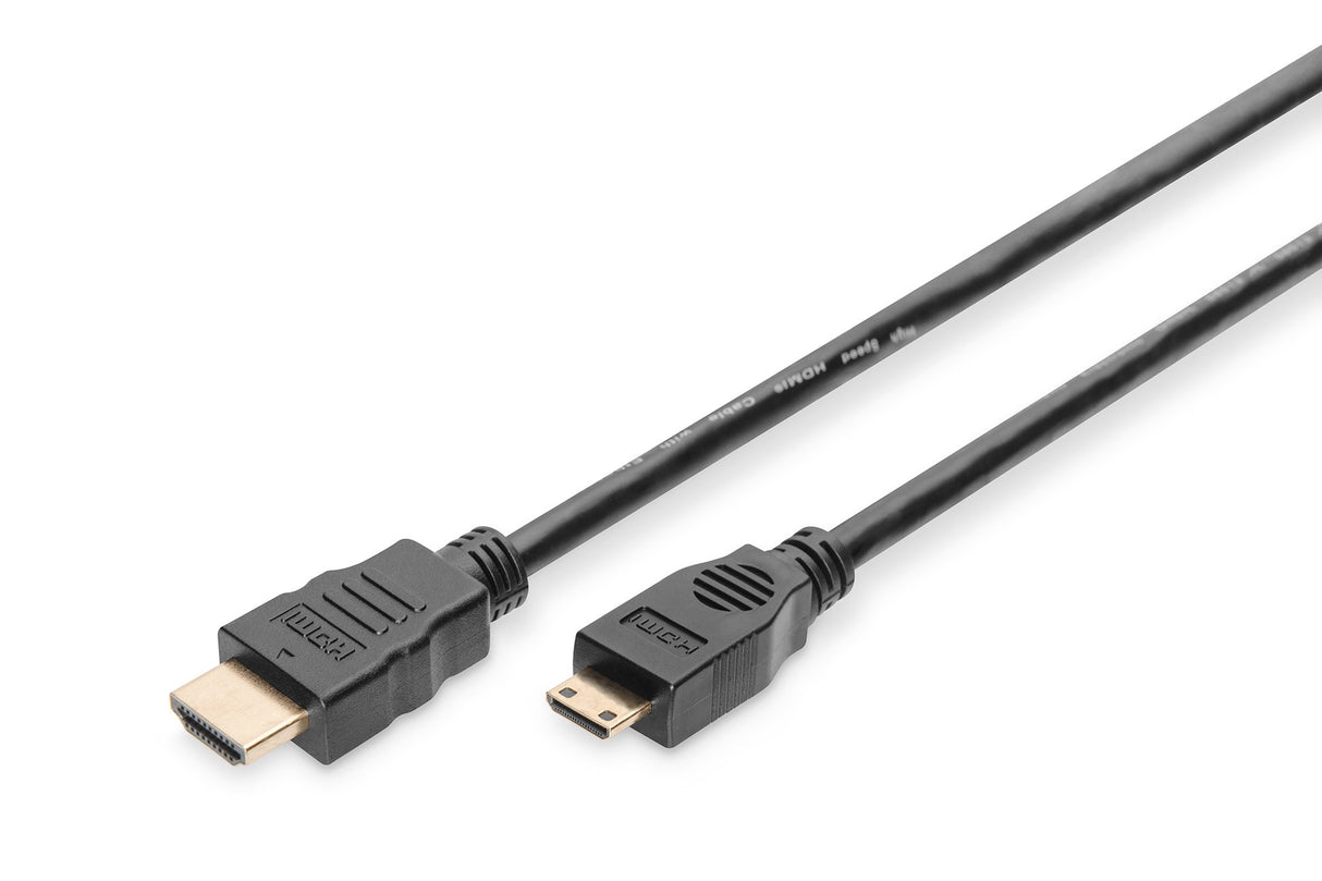 EAN 4016032295853 - Digitus AK-330106-020-S cable HDMI 2 m HDMI Type C (Mini) Negro imagen 1