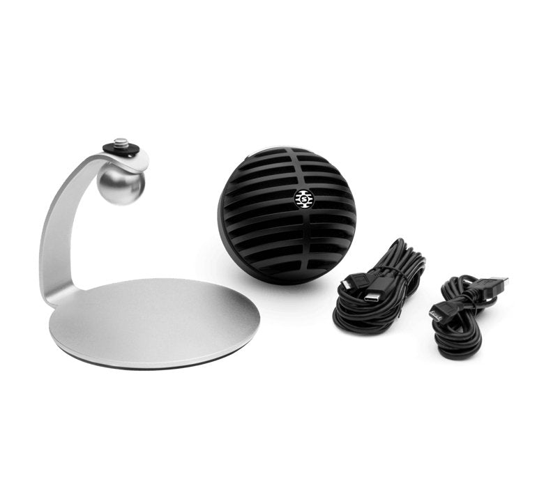 Micrófono Condensador Digital Shure Mv5c-Usb Negro/Gris