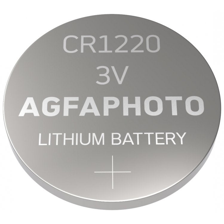 Agfaphoto Bateria Lithium Cr1220, 3v Extreme, Retail Blister (5-Pack)