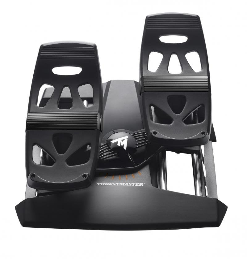 Pedales Thrustmaster T.Flight Rudder Pc, Ps4, Alámbrico, Aluminio, Negro
