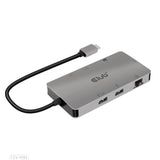 Club-3d Multistream Hub Usb 3.2 Gen1 Usb-C-> 2xhdmi, 2xusba, 1xsd, 1xmsd, 1xrj