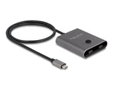 EAN 4043619115006 - DeLOCK 11500 hub de interfaz USB 3.2 Gen 2 (3.1 Gen 2) Type-C 10000 Mbit/s Gris imagen 1