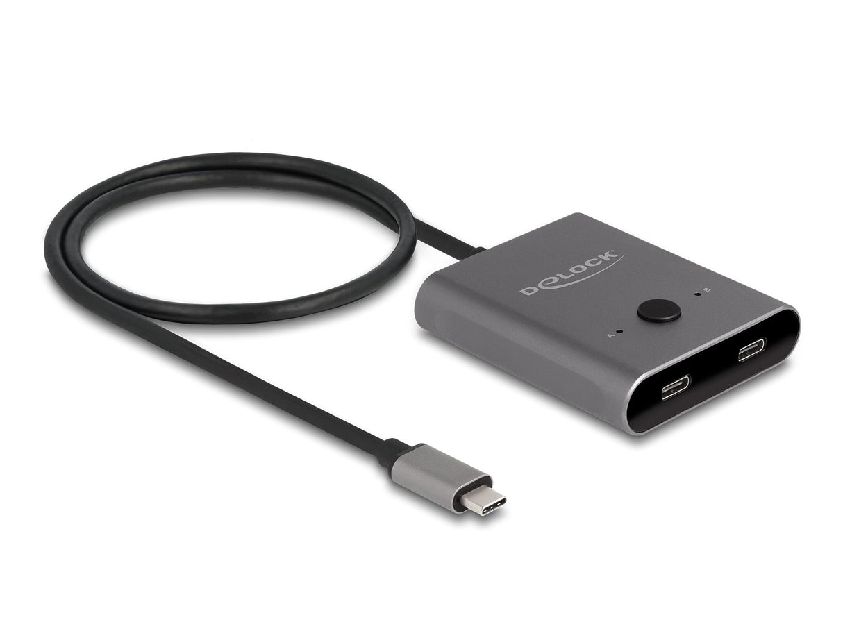 Delock 11500 Usb 10 Gbps Usb Type-C Switch 2 A 1 Bidireccional 8k