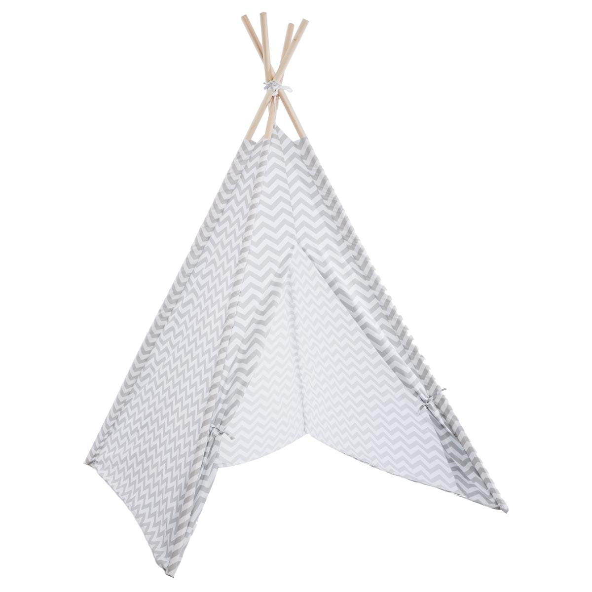Tipi Gris Con Funda De Almacenaje 160x120x120cm