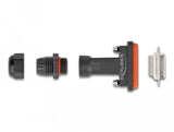 Delock D-Sub Hd De 26 Pines Hembra Con Carcasa Ip67 Resistente Al Agua