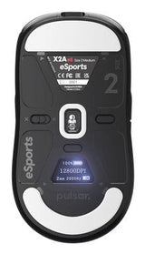 Pulsar Xlite X2a Es Medium Ratón Juego Ambidextro Rf Wireless + Usb Type-C Óptico 26000 Dpi