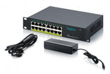 Digitus Switch 16-Port 10" Unmanaged 120w Poe+