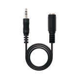 EAN 8433281001084 - Nanocable 10.24.0203 cable de audio 3 m 3,5mm Negro imagen 1