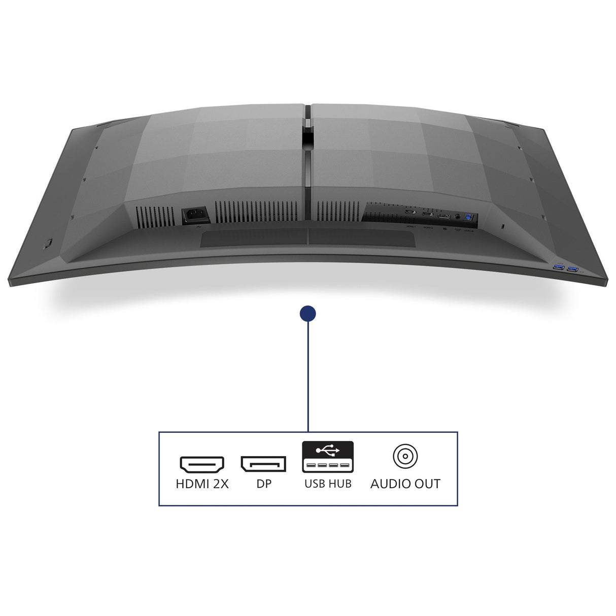 Philips 34m2c6500 34" Oled 3440x1440 Hdmi Negro Grey