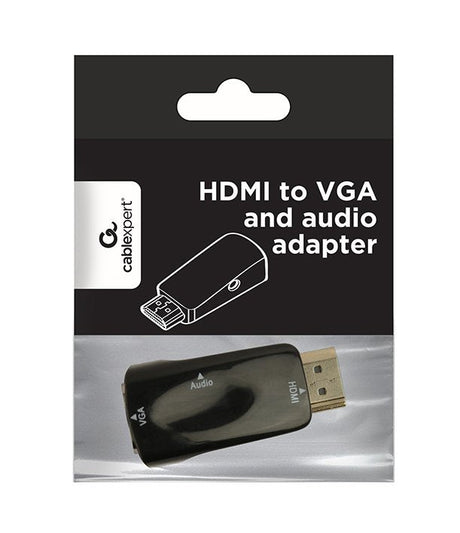 EAN 8716309085915 - Gembird A-HDMI-VGA-02 cambiador de género para cable VGA (D-Sub) Negro imagen 2