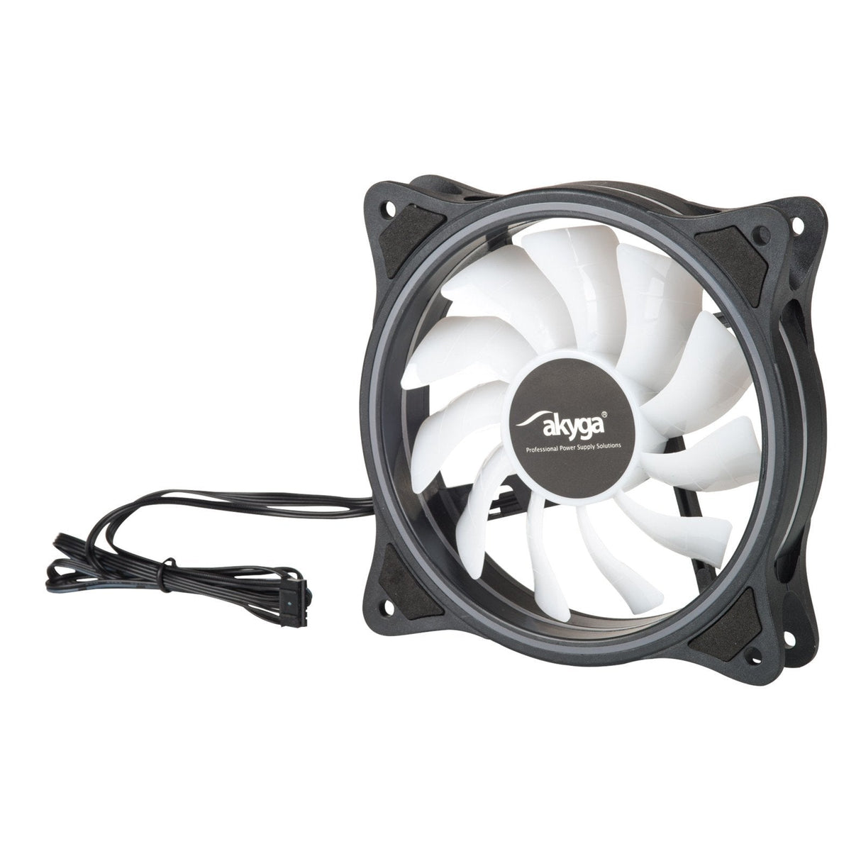 Ventilador Akyga Aw-12d-Rgb 120 Mm 15 Led Rgb 6 Pines