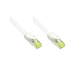 Goodconnections Rj45 Cable De Red Mit Cat. 7 Rohcable Und Rastnasenschutz (), S Ftp, Pimf, Halogenfrei, 500mhz, Ofc, Weiss, 7,5m,