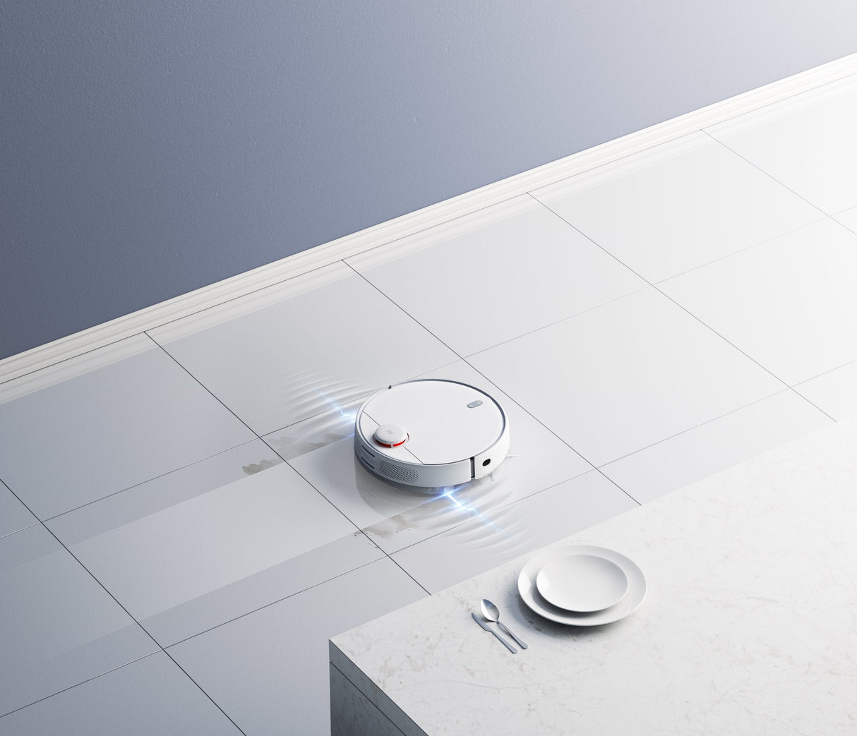 Robot Aspirador Xiaomi Mi Robot Vacuum Mop 2 Pro  Friegasuelos  Control Por Wifi  Blanco