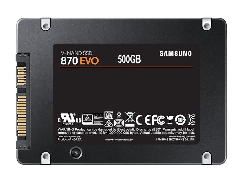 870 Evo 500 Gb 2.5" Serial  Ata Iii V-Nand